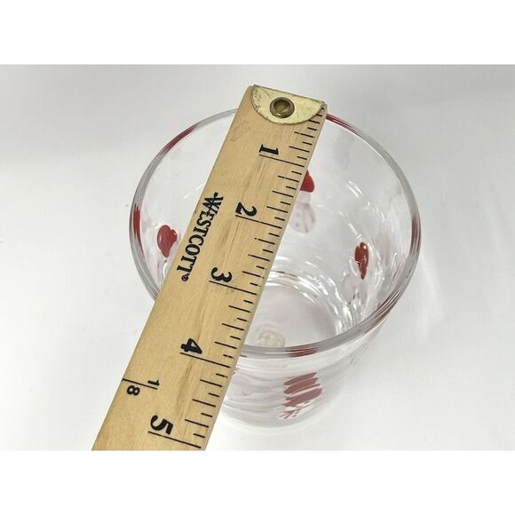 Crate & Barrel Handblown Snowman Fused Glass Tumbler Double Old Fashioned - Picture 3 of 6